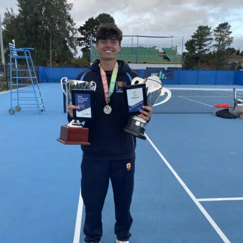 Daniel Jankoski: Twice the tennis winner after 18 matches in 8 days