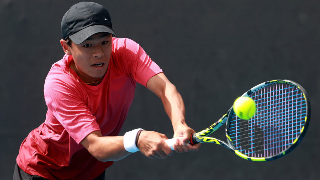 Chase Zhao The McDonald College Elite Tennis Program Student