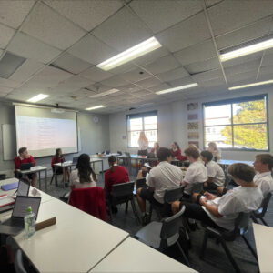 McDonald College legal studies classroom - academic and performing arts school