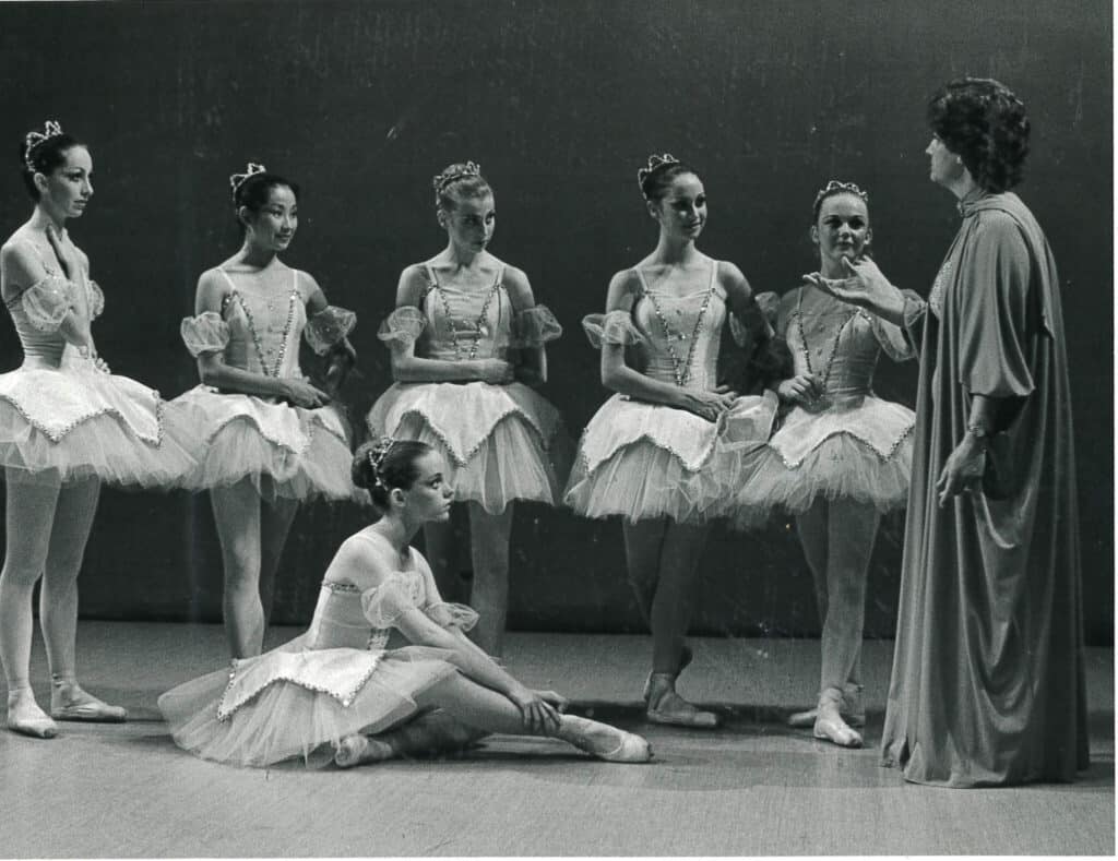 Backstage 1980 Margaret And Ballet