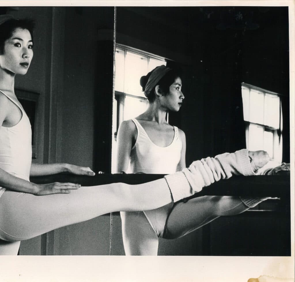 Ballet 1984 Warming Up Backstage