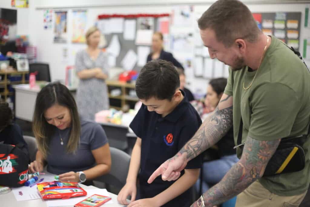 Junior school,Primary School,Buddy program,student wellbeing,Kindergarten