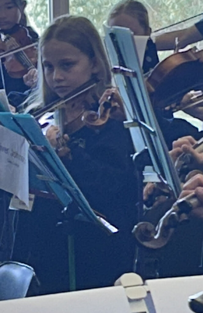 laila on violin